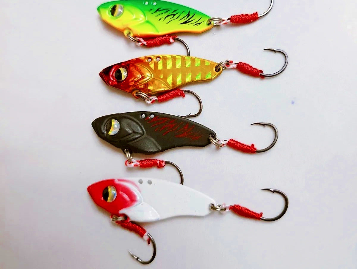 VIB Blade Bait, Reinforced Single Hook, 7–14 g (0.25–0.5 oz) – product photo