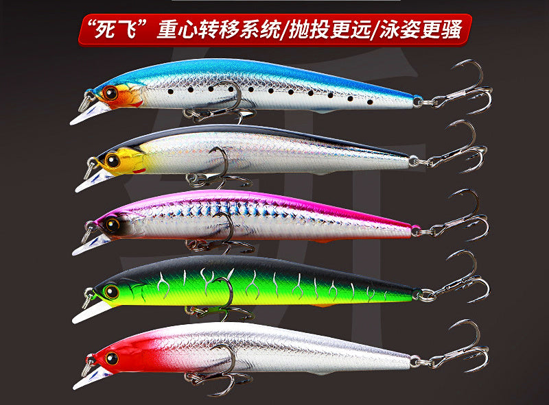 Floating & Suspending Minnow Lure, 6.5–12 g (0.23–0.42 oz) – product photo