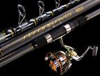 Carbon Surf Casting Rod, 4-Piece, Extra-Hard Action – product photo