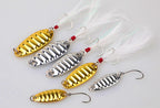 Casting Spoon Lure, 2–20 g (0.07–0.7 oz), Silver or Gold – product photo