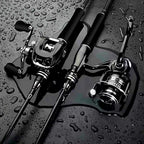 Carbon 2-Piece Boat Rod & Reel Combo, 5.4–8.9 ft (1.65–2.7 m) – product photo