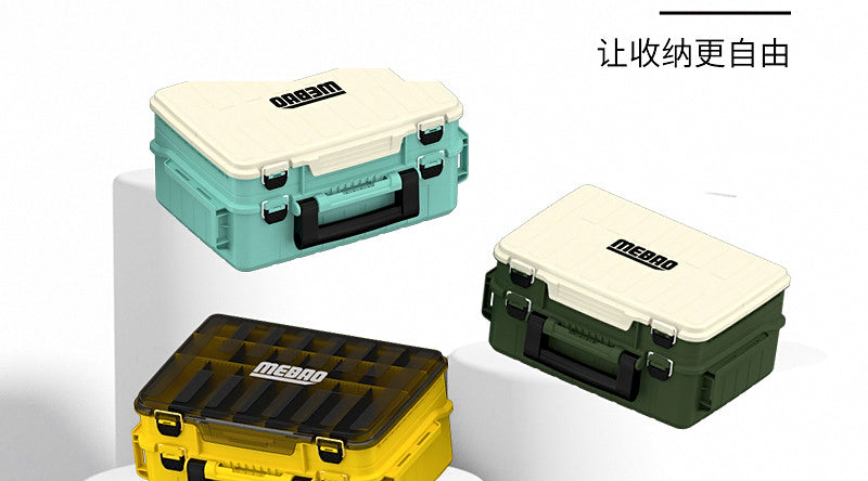 Portable Waterproof Tackle Box, Lure Storage Case, PP – product photo