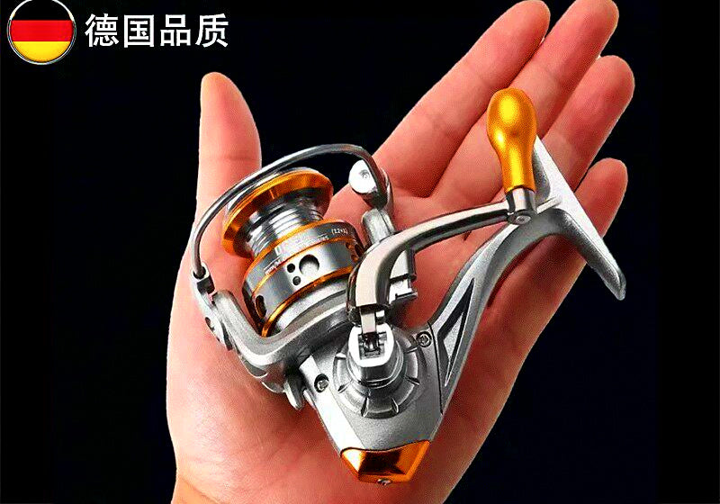 Mini Front Drag Fishing Reel, 12 Bearings, Ambidextrous – product photo