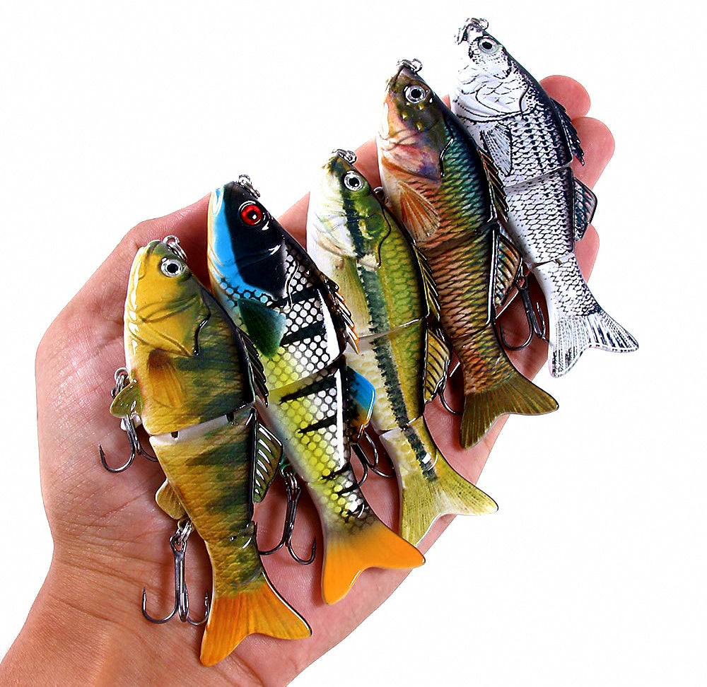 3-Section Jointed Swimbait, 10 cm (3.9 in) 18 g (0.63 oz) – product photo
