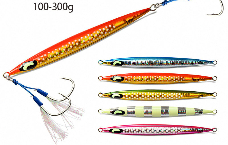 Metal Speed Jig w/ Double Hooks, 100–300 g (3.5–10.6 oz) – product photo