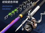 Glow Tip Iso Rod, Soft Carbon, 2.7–4.5 m (8.9–14.8 ft) – product photo