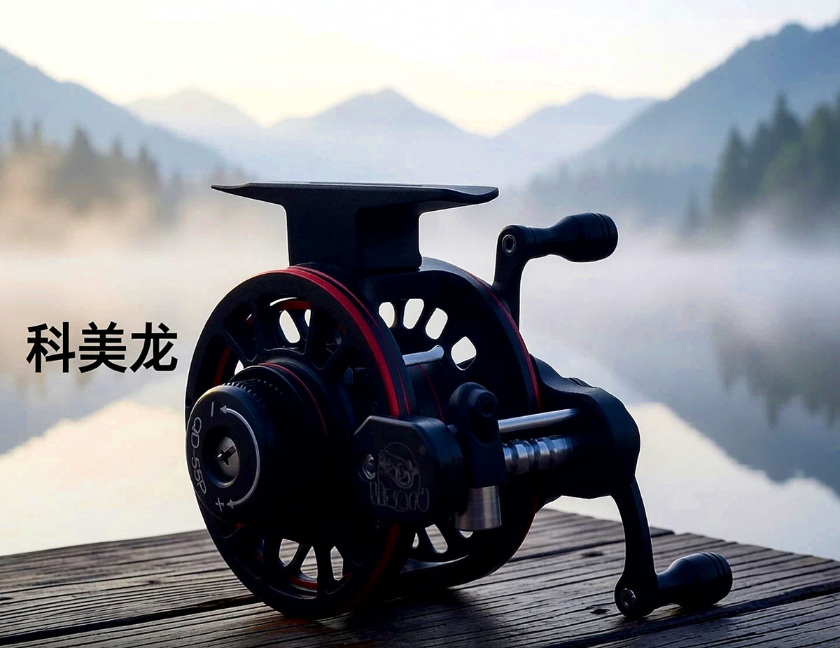 Metal Front Drag Raft Reel, 159 g (5.6 oz), Left/Right Hand – product photo