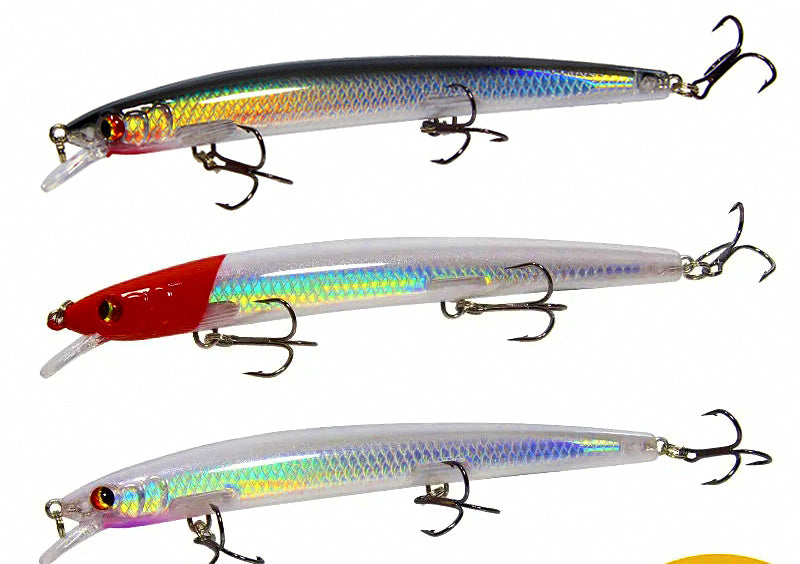 Floating Minnow Lure, 13.7 cm (5.4 in), 14 g (0.5 oz) – product photo