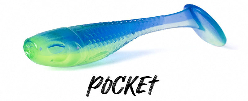 Micro T-Tail Soft Plastic Grub, 3.5 & 5 cm (1.4 & 2 in) – product photo