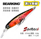 Slow Sinking Minnow Lure, 6 cm (2.4 in), 4.5 g (0.16 oz) – product photo