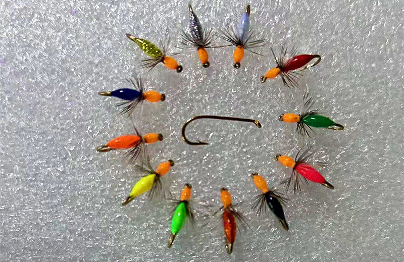 Ant & Bloodworm Fly Hooks, Barbed, Size 8–18 – product photo