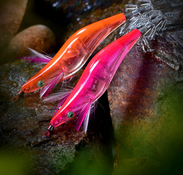 LED Squid Jig Egi, Size 2.5, 10.3 cm / 12 g (0.4 oz) – product photo