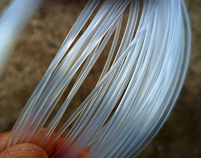 Heavy Clear Nylon Monofilament Line, 1.0–3.5 mm (0.039–0.138 in) – product photo