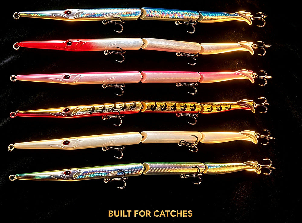Jointed Needlefish Swimbait, 26 cm (10.2 in), 31 g (1.1 oz) – product photo