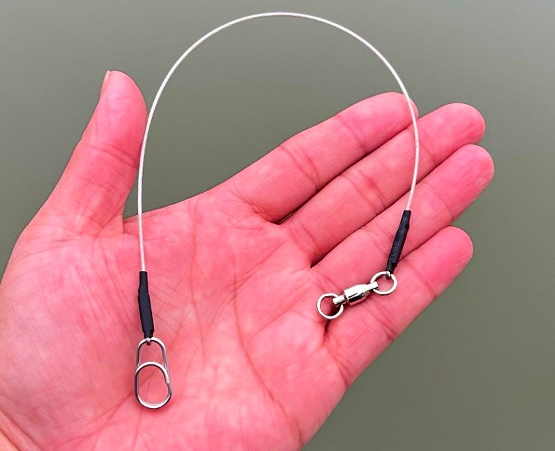 Stainless Steel Lure Leader, 304 Steel, 20–100 cm (8–39 in) – product photo