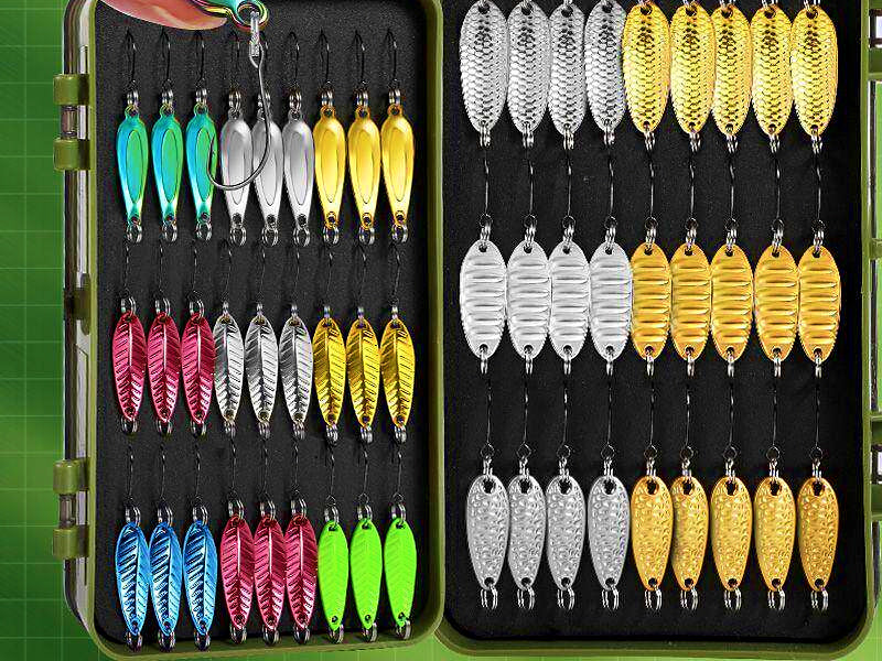 Micro Casting Spoons with Single Hook, Multi-Pack – product photo