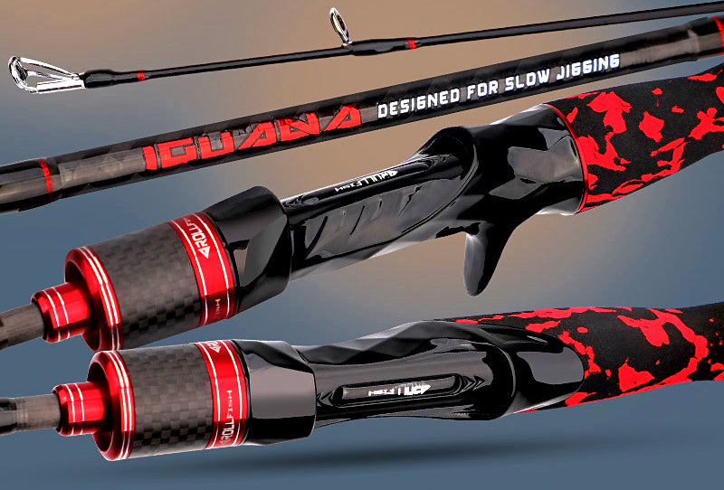 Slow Pitch Jigging Rod, Solid Tip Carbon, 1.8–1.89 m (5.9–6.2 ft) – product photo
