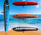 Wooden Popper Pencil Lure, 16 cm (6.3 in) 45 g (1.6 oz) – product photo