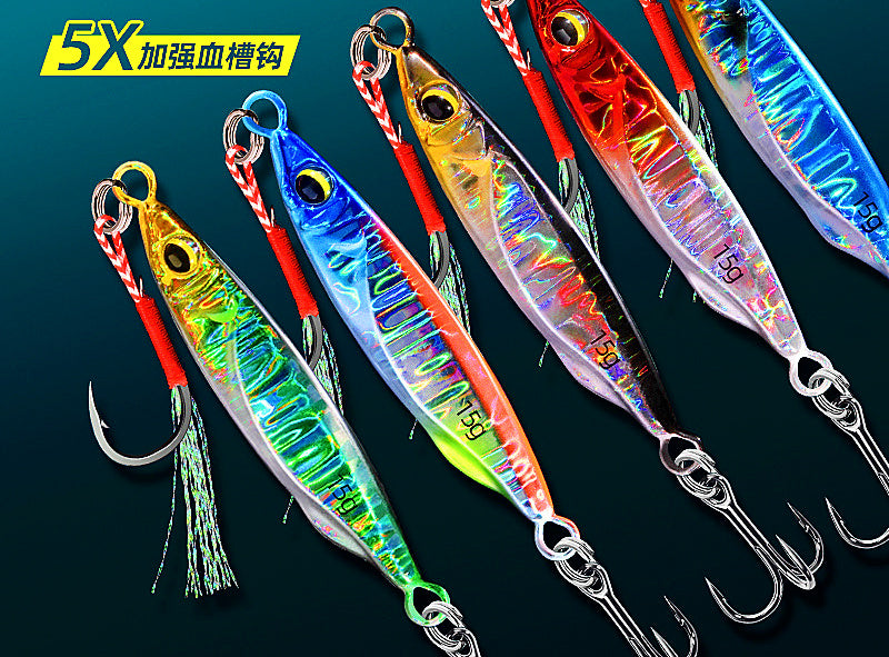 Metal Casting Jig, 7–25 g (0.25–0.88 oz) with Treble Hook – product photo