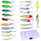 Lure Assortment Kit: Metal Jigs, VIB & Spoons, 209 g (7.4 oz) – product photo
