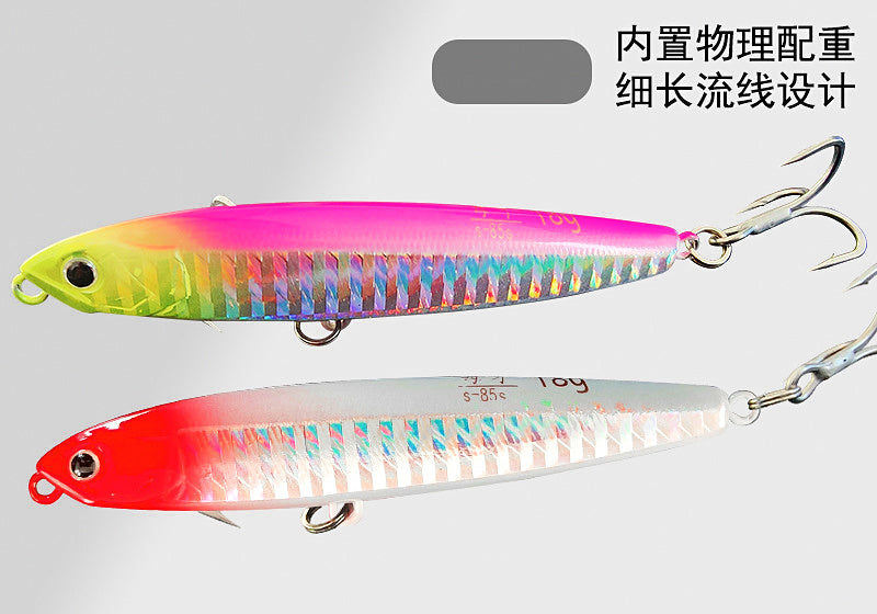Sinking Pencil Lure, 10–30 g (0.35–1.06 oz), Treble Hooks – product photo
