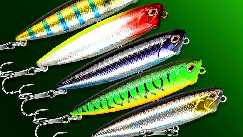 Walk-the-Dog Topwater Pencil Lure 5-Pack, 5.5–14 g (0.19–0.49 oz) – product photo