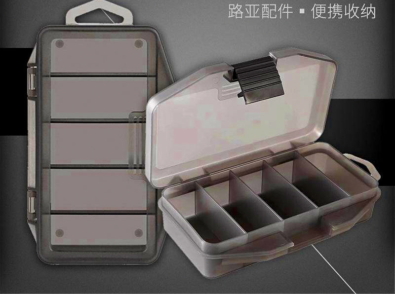Waterproof Lure Box, Gray Tackle Storage Box, 3 Sizes – product photo