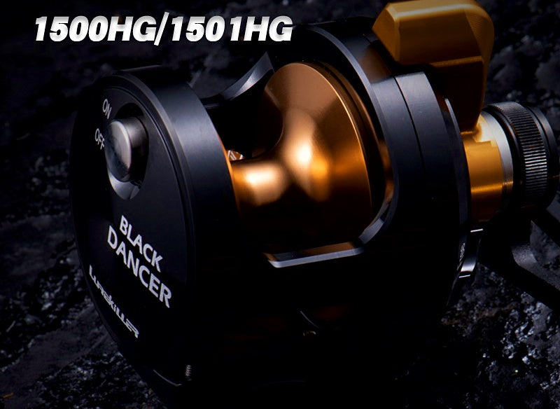 All-Metal Slow Pitch Jigging Reel, 6.2:1 Conventional – product photo