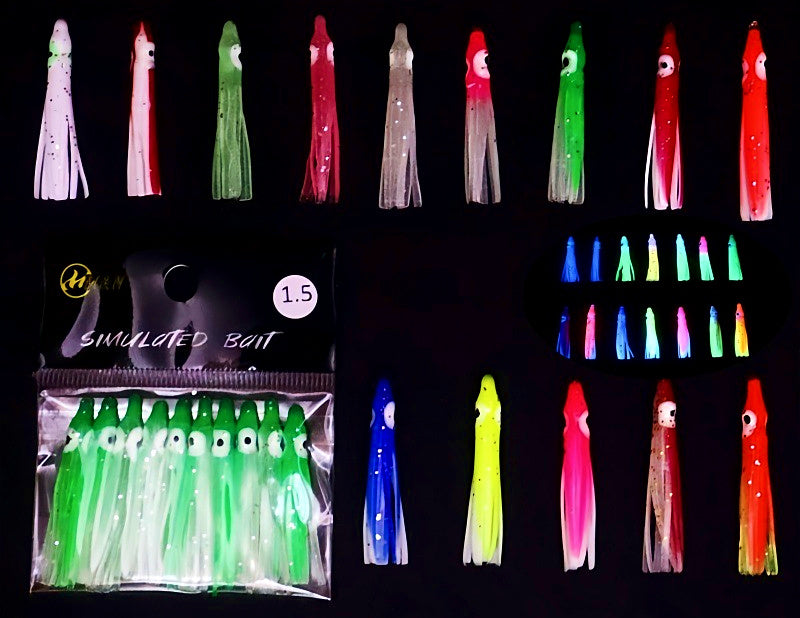 Mini Squid Soft Lure, 4 cm (1.6 in), 10 Pack – product photo