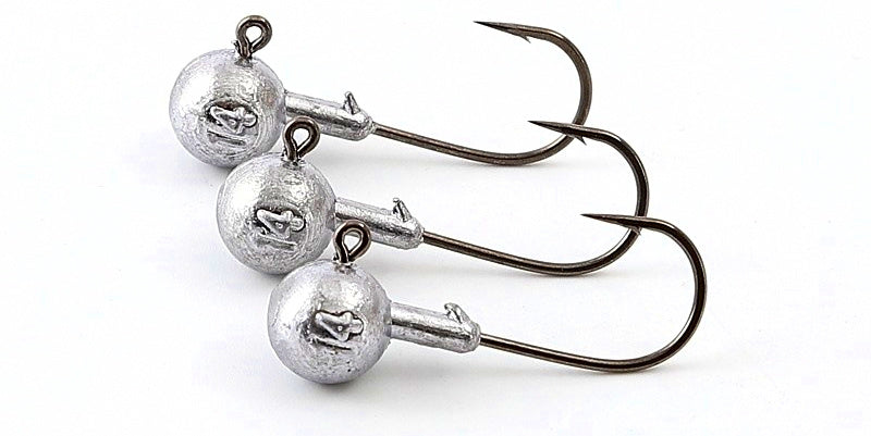 Barbed Lead Jig Head Hooks, 1–20 g (0.04–0.7 oz) – product photo