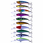 Long Lip Minnow Hard Bait, 9 cm (3.5 in), 8 g (0.28 oz) – product photo