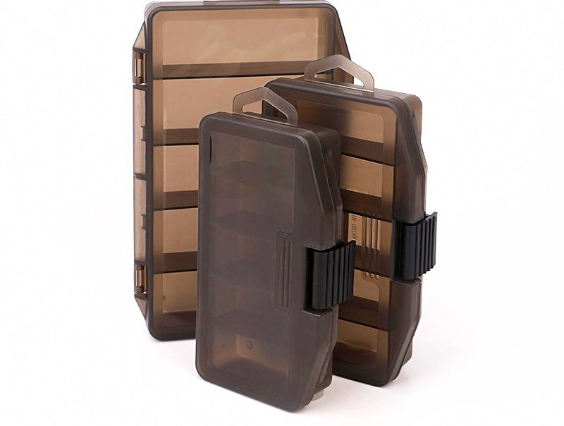 5-Compartment Plastic Tackle Box, Snap Latch, 3 Sizes – product photo