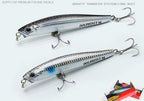 Long Cast Sinking Minnow Hard Bait, 9–14 g (0.3–0.5 oz) – product photo