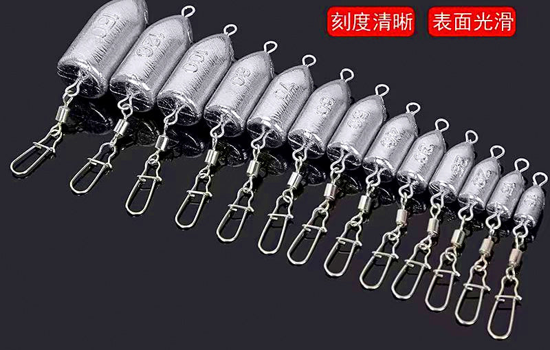 Bullet Lead Sinker, 10–150 g (0.35–5.3 oz) – product photo