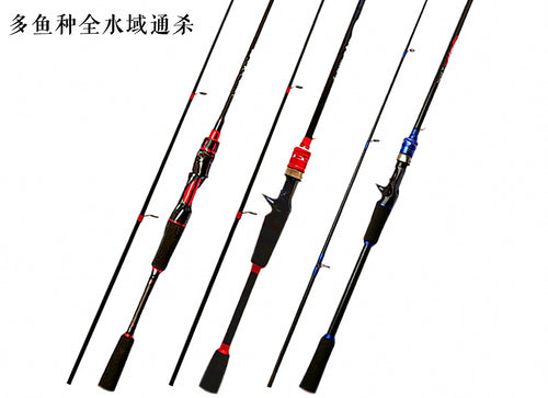 2-Piece Lure Rod, 1.65–2.4 m (5.4–7.9 ft), Straight or Pistol Grip – product photo