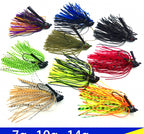 Silicone Skirted Jig, Lead Head, 7–14 g (0.25–0.5 oz) – product photo