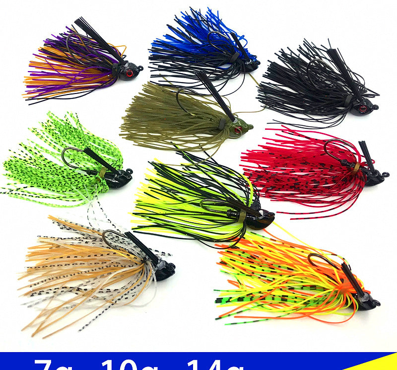 Silicone Skirted Jig, Lead Head, 7–14 g (0.25–0.5 oz) – product photo