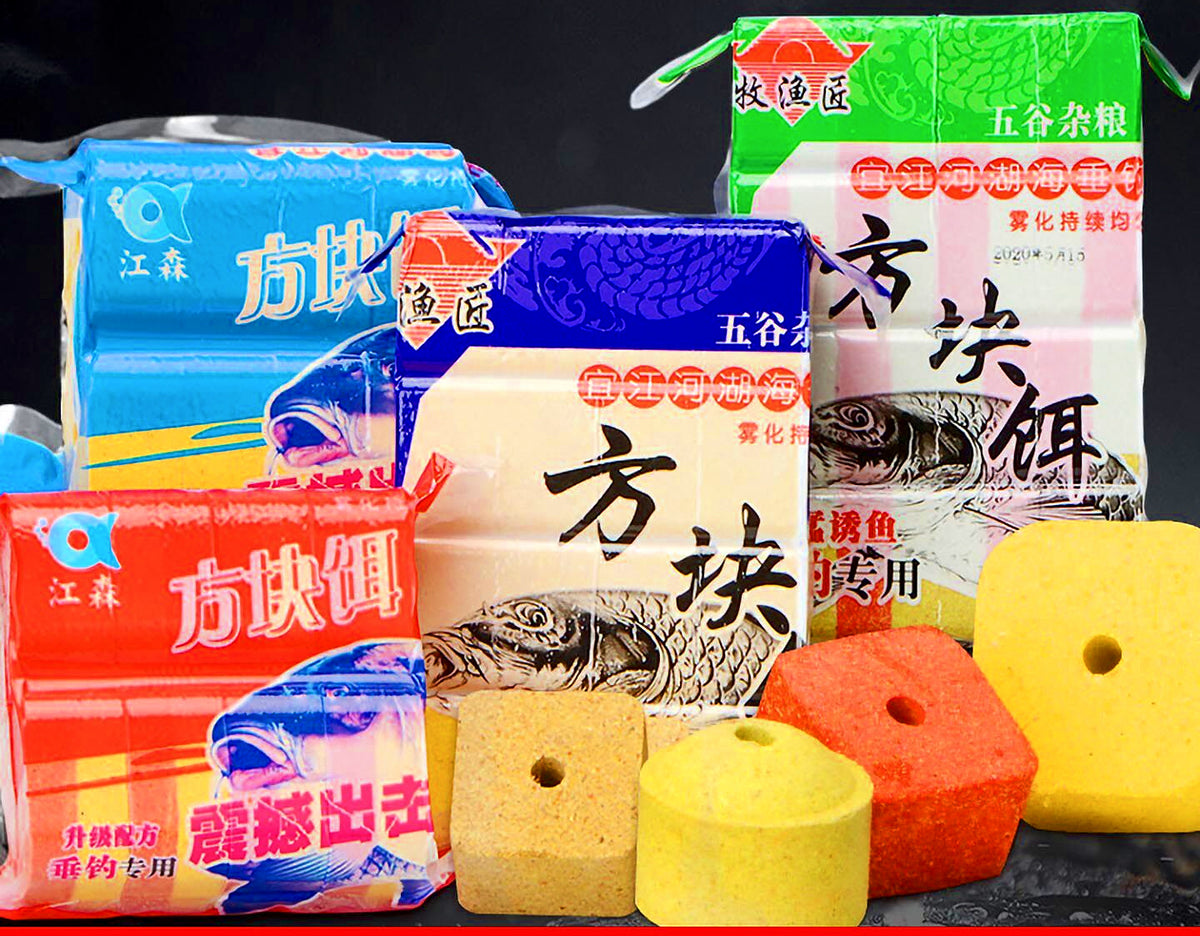 Carp Groundbait Bait Blocks, Silver & Bighead Carp – product photo