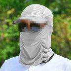 Foldable Fishing Sun Hat with Face Mask, UV Cap – product photo