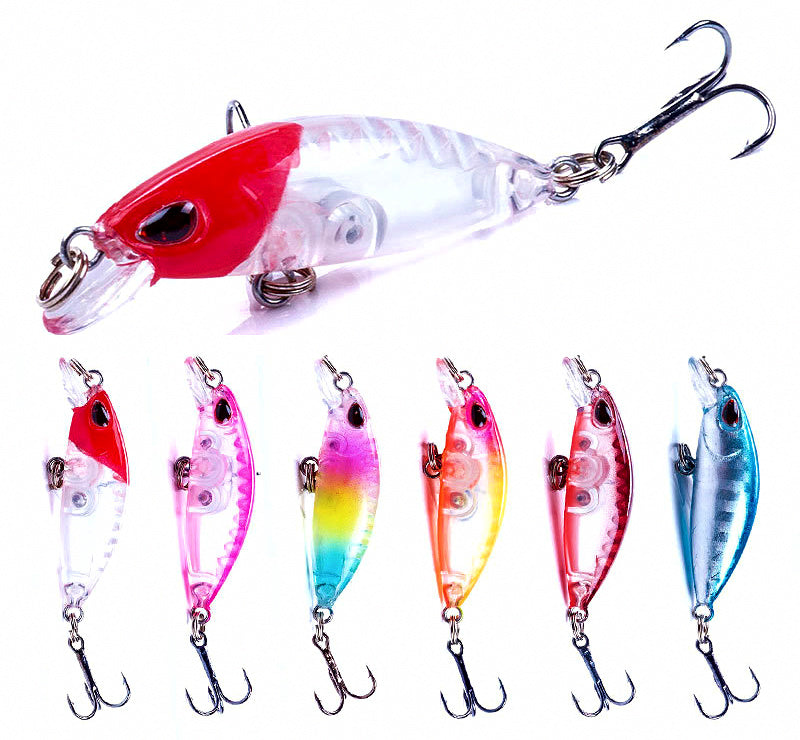Mini Slow Sinking Minnow Lure, 4 cm (1.6 in) 2 g (0.07 oz) – product photo