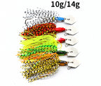 Weedless Spinner Spoon Lure, 10 g (0.35 oz) & 14 g (0.5 oz) – product photo