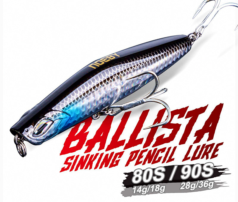 Sinking Pencil Lure, 99 mm, 28–36 g (1.0–1.3 oz) – product photo