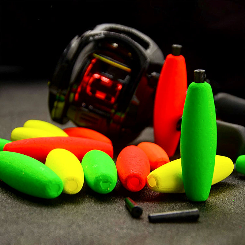 EVA Cigar Float Fishing Bobber, Oval, 4 Colors, S-XL – product photo