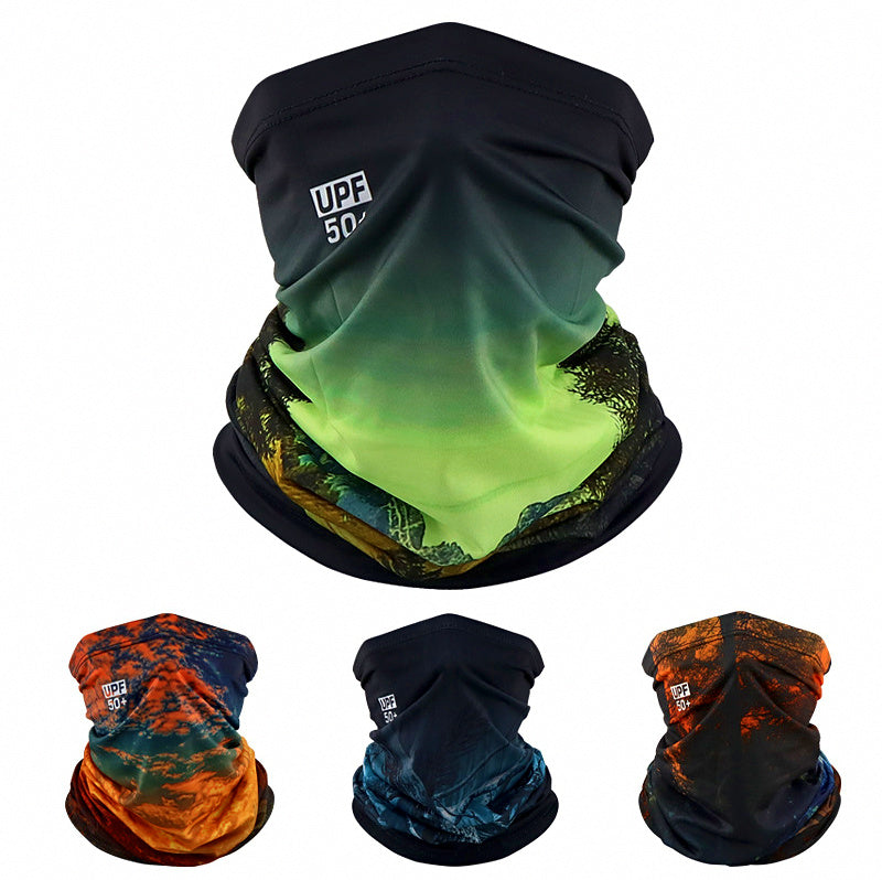 UV Sun Protection Neck Gaiter Face Cover, Polyester – product photo