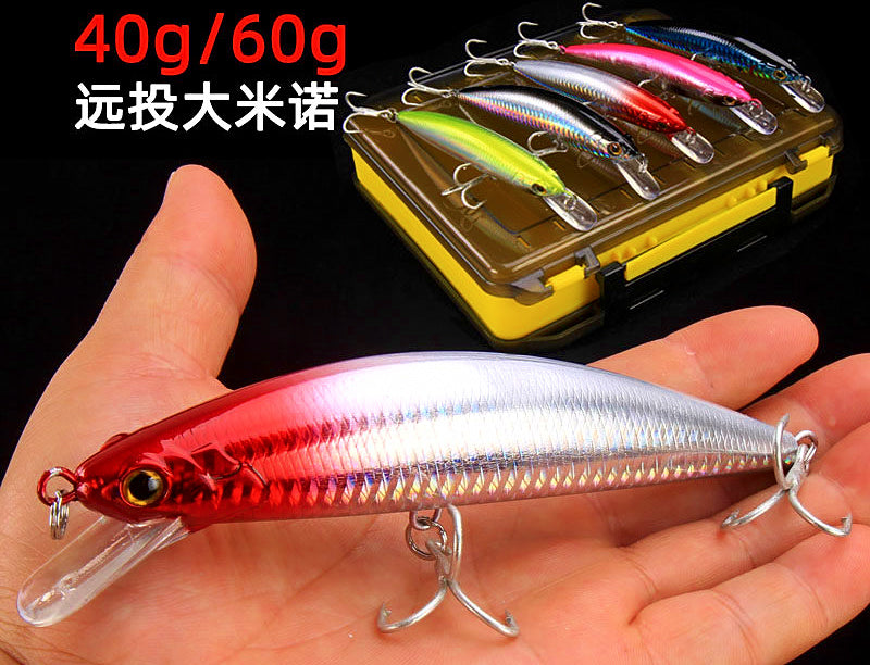 Sinking Minnow Lure, 40 g or 60 g (1.4 oz / 2.1 oz) – product photo