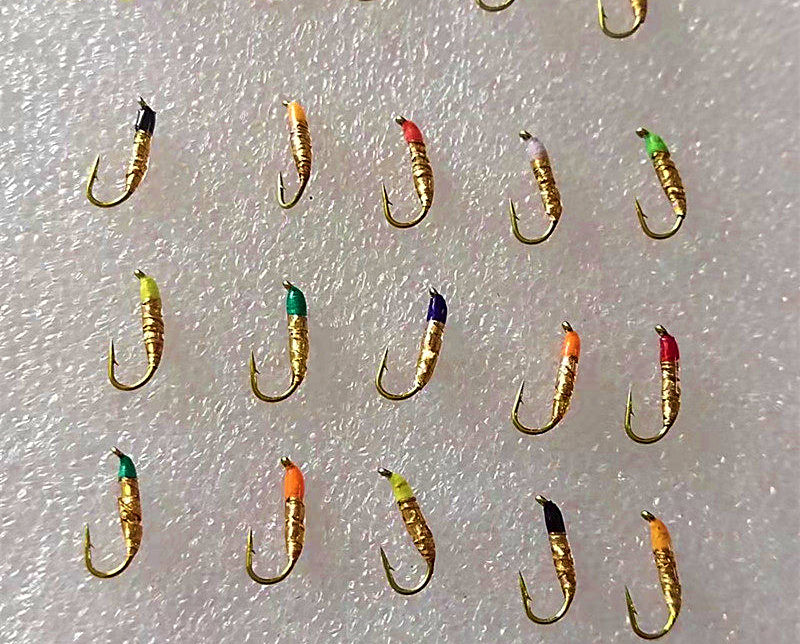 Bloodworm Fly Lure Hooks, 8-Pack, Size 12–18 – product photo