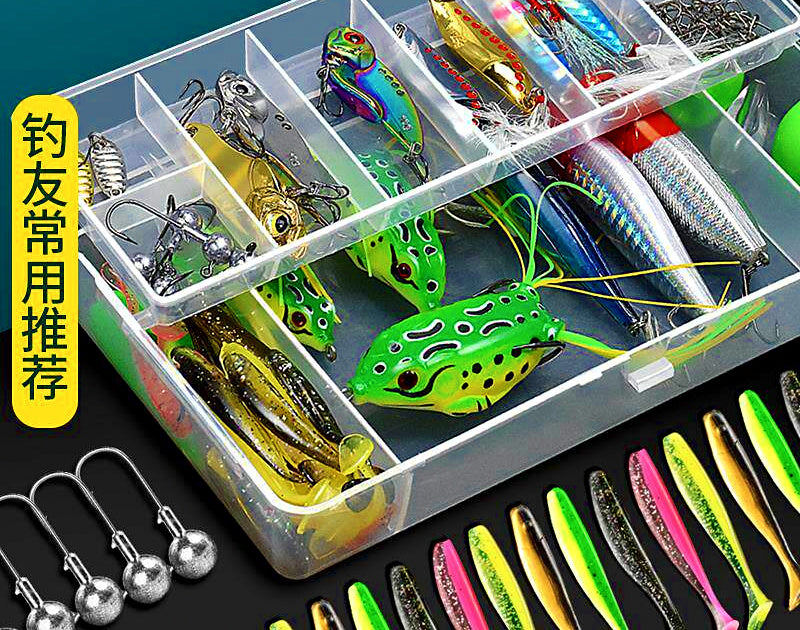 Lure Assortment Kit: Minnows, Spoons & Soft Baits – product photo