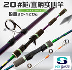 Solid Boat Rod, 2-Piece Fiberglass-Carbon, 1.8–2.7 m (5.9–8.9 ft) – product photo