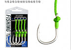 Slow Jigging Single Assist Hooks, 4-Pack, Sizes 1/0-7/0 – product photo