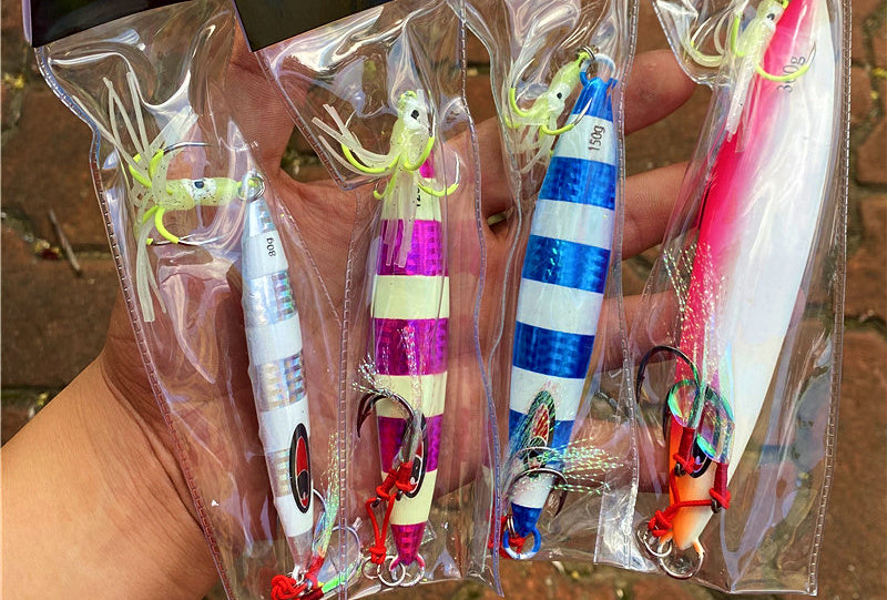 Glow Slow Pitch Jig, 80–300 g (2.8–10.6 oz) – product photo